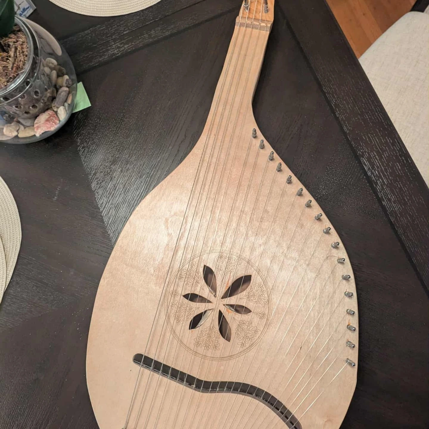 Finished folk bandura
