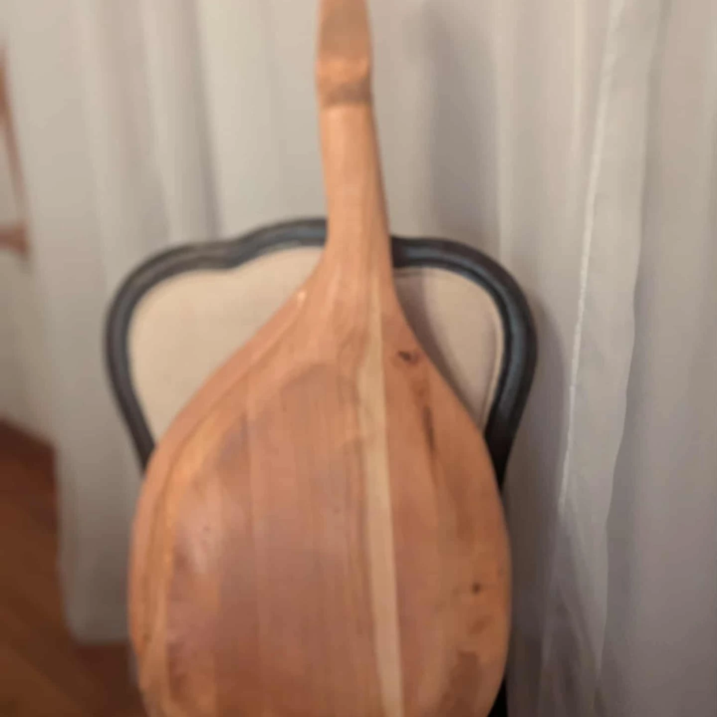 Finished folk bandura detail