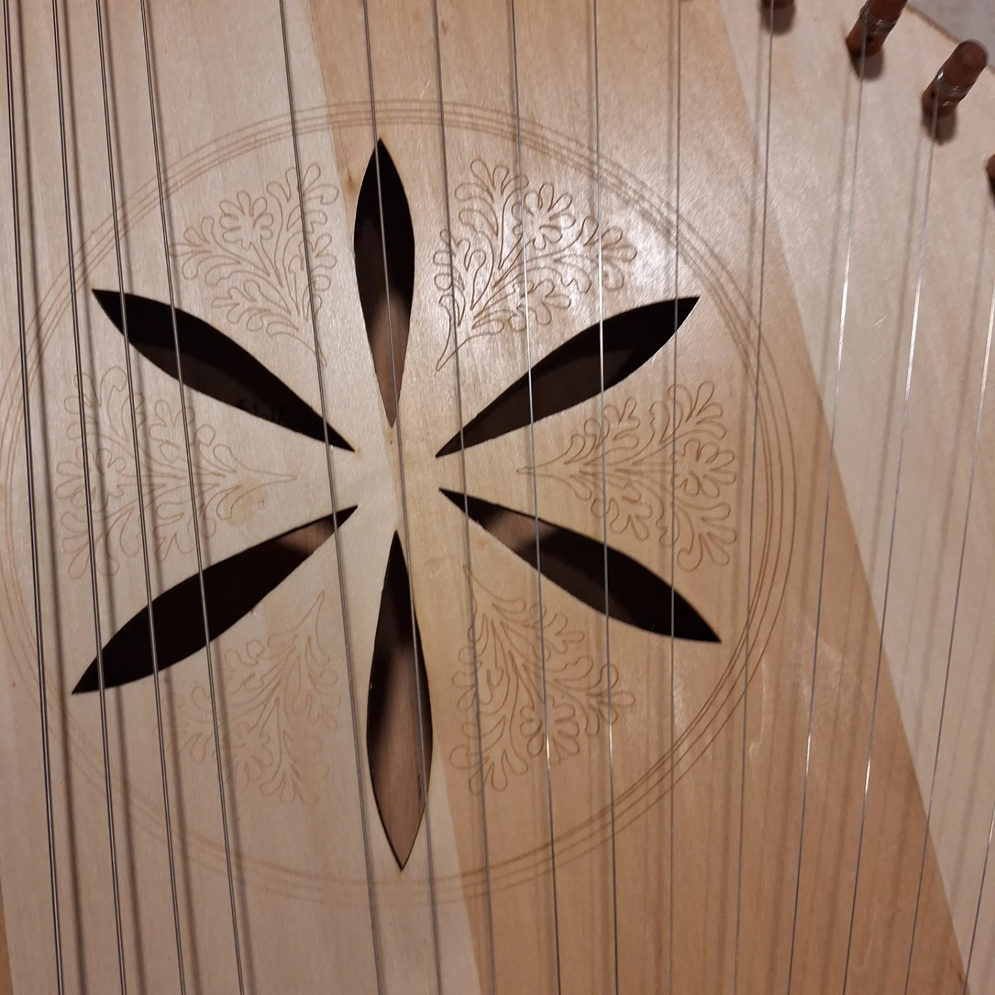Finished folk bandura